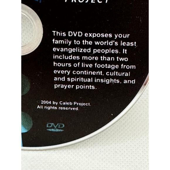 Unreached People Groups DVD Sonlight Homeschool Curriculum Caleb Project Vintage - Picture 3 of 4